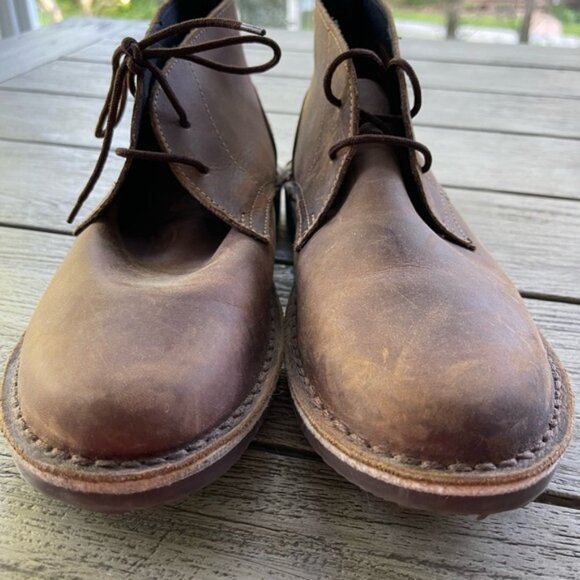 Veldskoen Heritage Uhanbo Brown Leather Chukka Unisex Boots Size Mens 7 Womens 9 main image 4